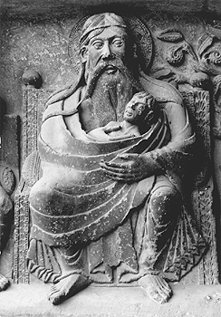 Lazarus in the bosom of Abraham