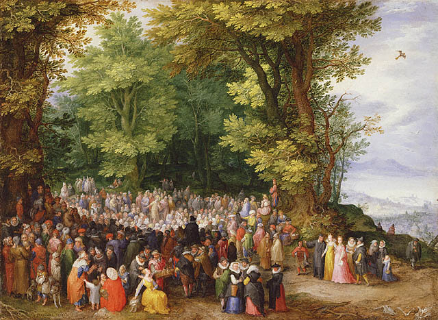 Jan Brueghel the Elder The Sermon on the Mount