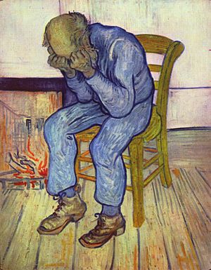 Sorrowing Old Man ('At Eternity's Gate') by van Gogh