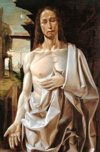 The Resurrected Christ by Bramantino (1490)