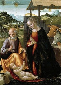 "The Nativity" by Domenico Ghirlandaio (1492)