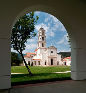 Chapel of Our Lady of the Most Holy Trinity at Thomas Aquinas College in Ojai, CA