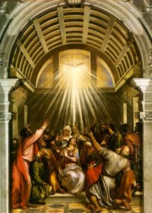 Titian "Pentecost" 1545