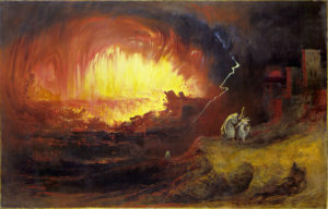  John Martin "The Destruction of Sodom and Gomorrah" (1852)
